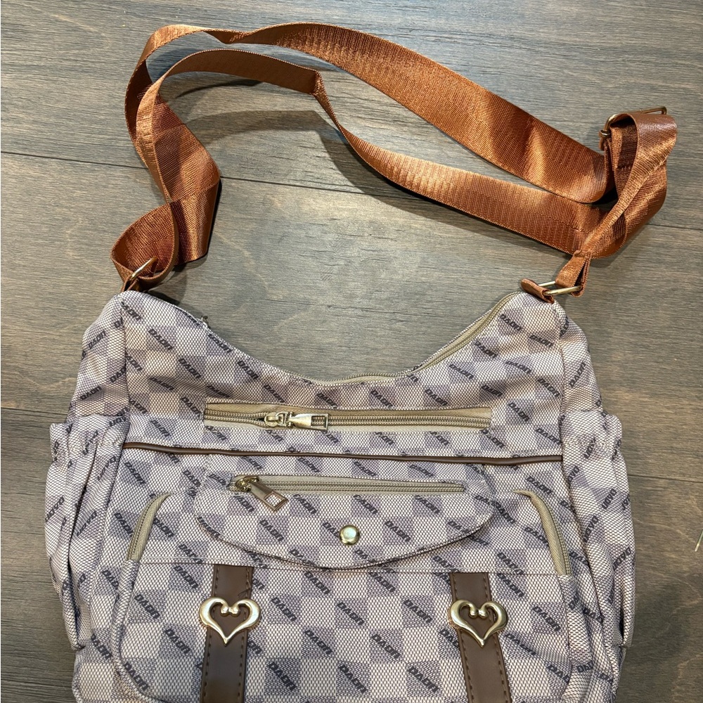 Stylish Brown and Tan Women's Bag